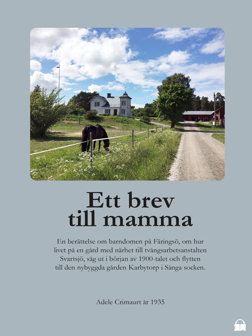 Titeldetaljer för Ett brev till mamma av Adele Crimaurt - Tillgänglig